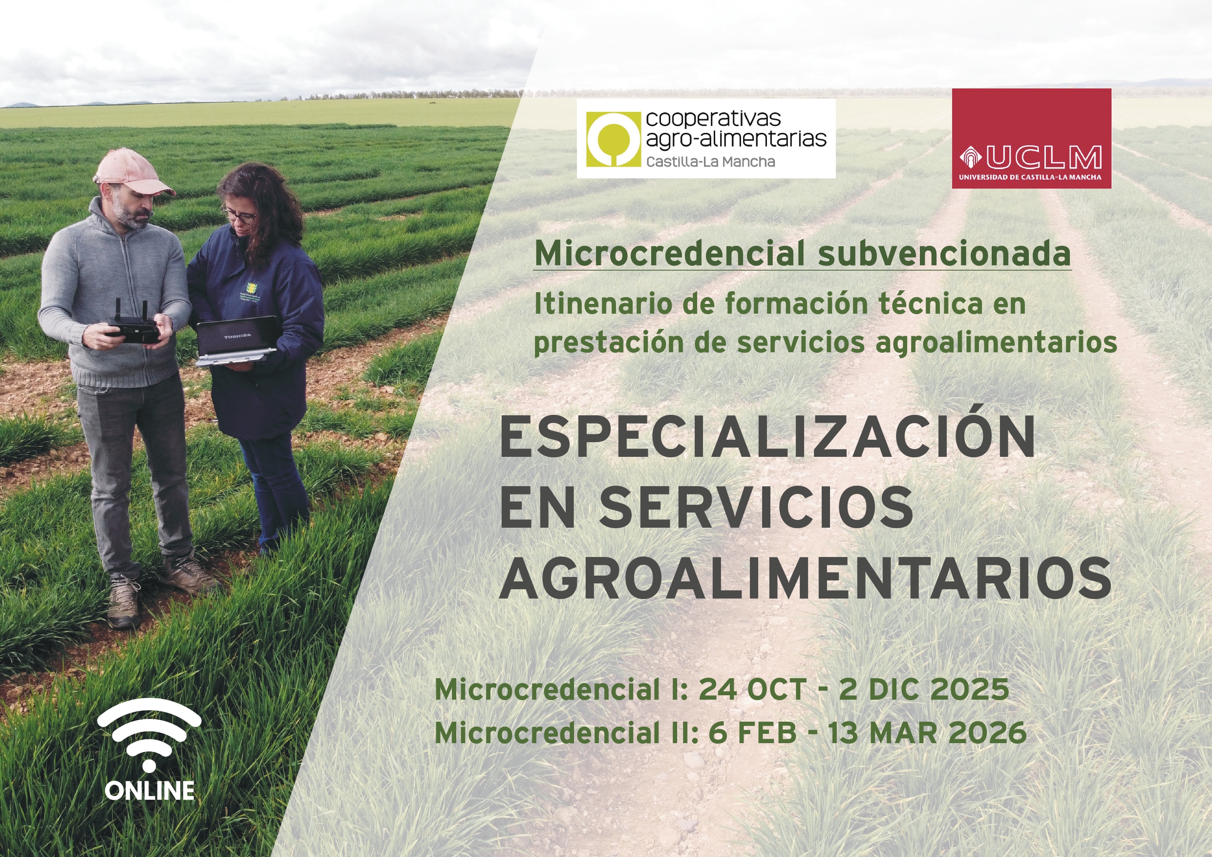 Cursos Especialización en Servicios Agroalimentarios