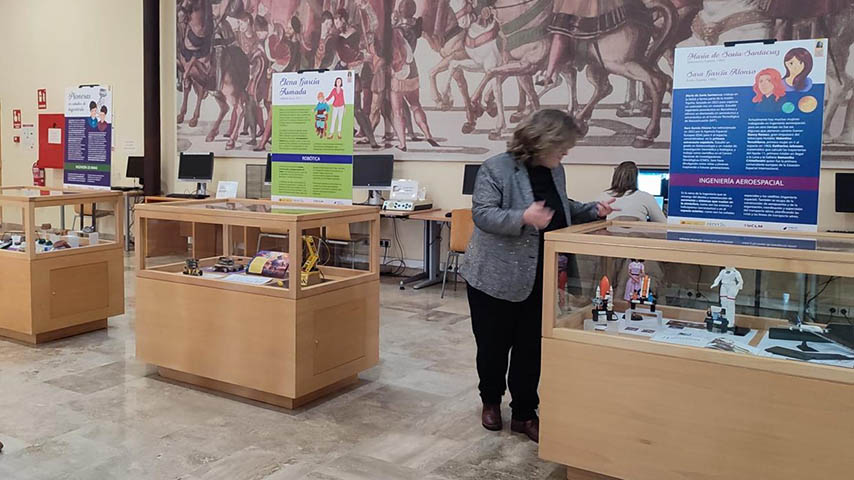 La UCLM inaugura en Toledo la exposición ‘Mujeres Ingeniosas. La ingeniería en femenino’