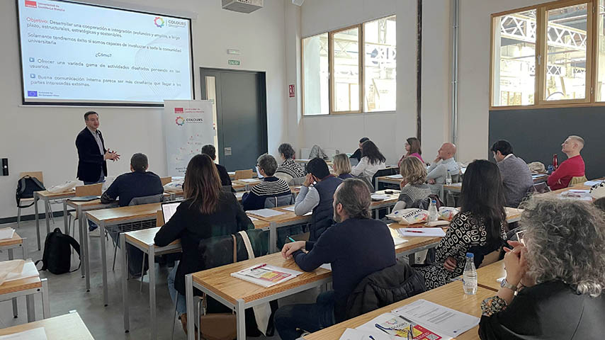Reunión de la alianza europea COLOURS en el Campus de Toledo.