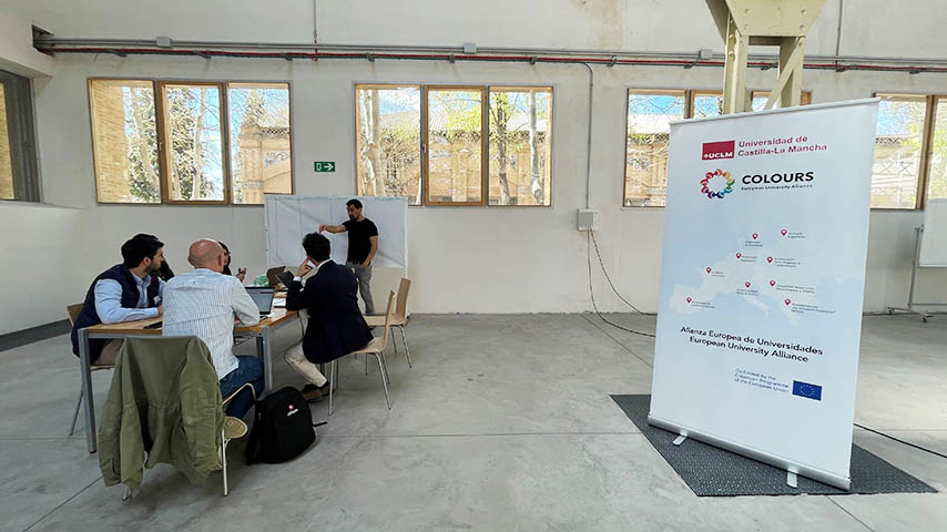 Reunión de la alianza COLOURS en el Campus de Toledo.
