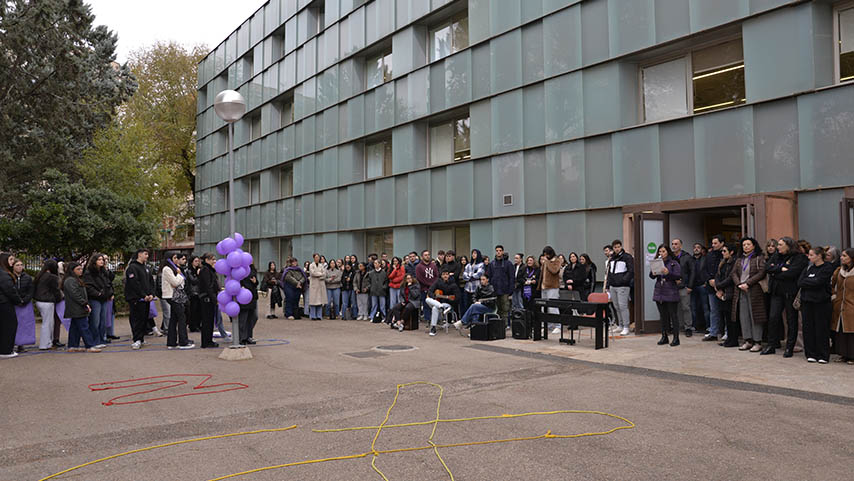 La Facultad de Educación de Ciudad Real se suma al 25N.