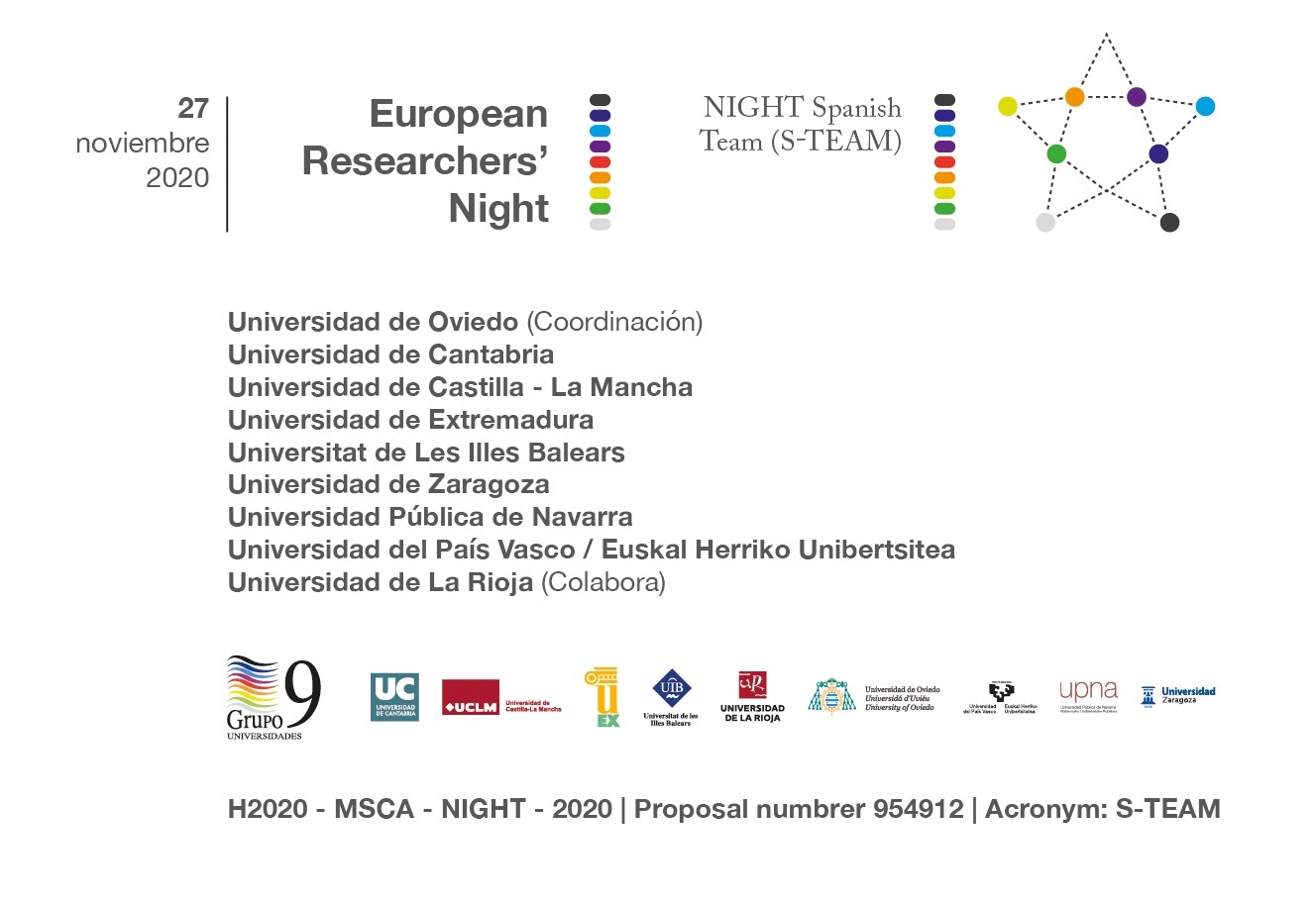 La Noche Europea del G9 se hace virtual 