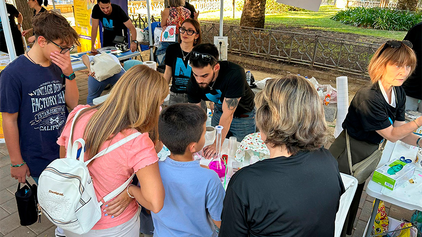 Noche investigadores Almadén